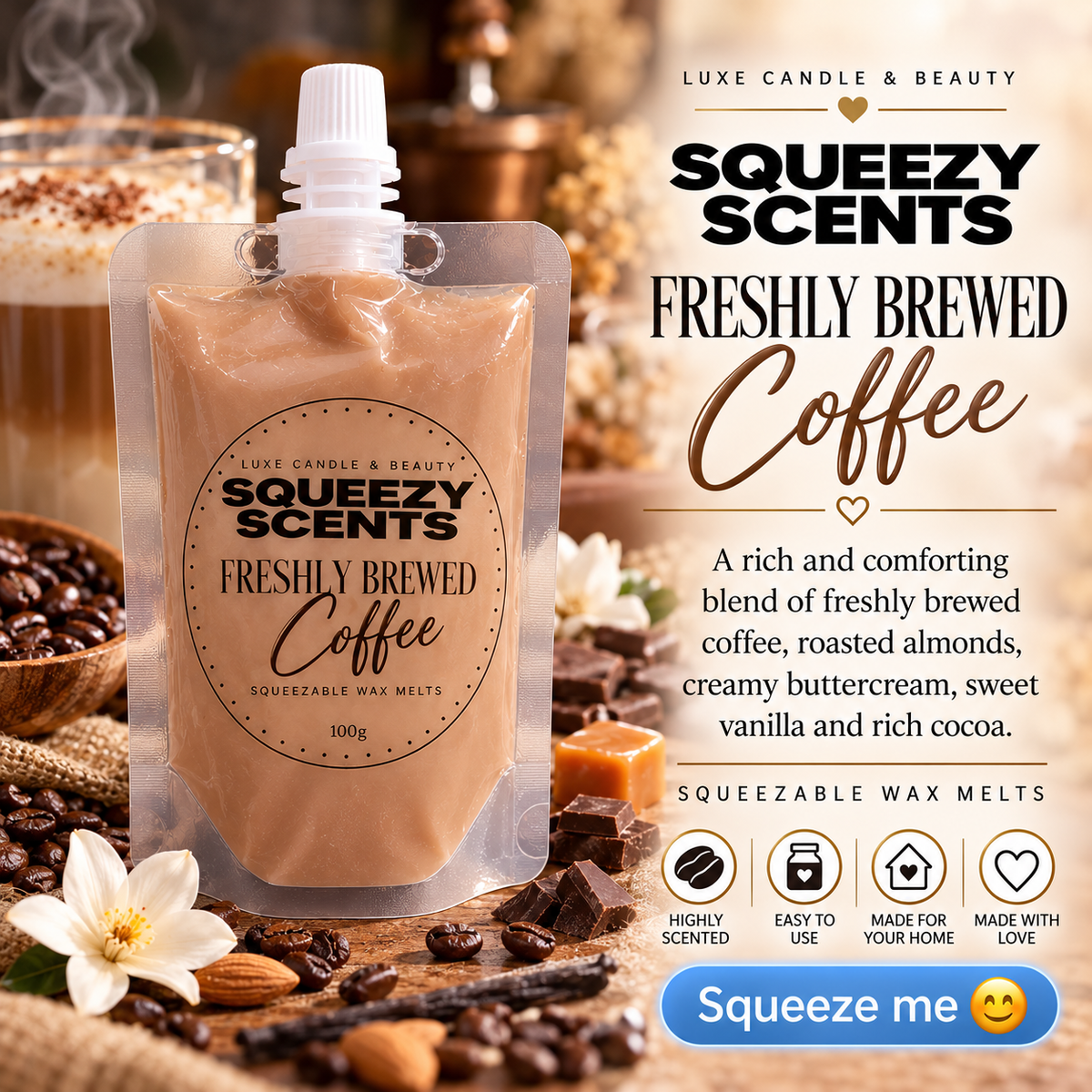Freshly Brewed Coffee Squeezy Scent