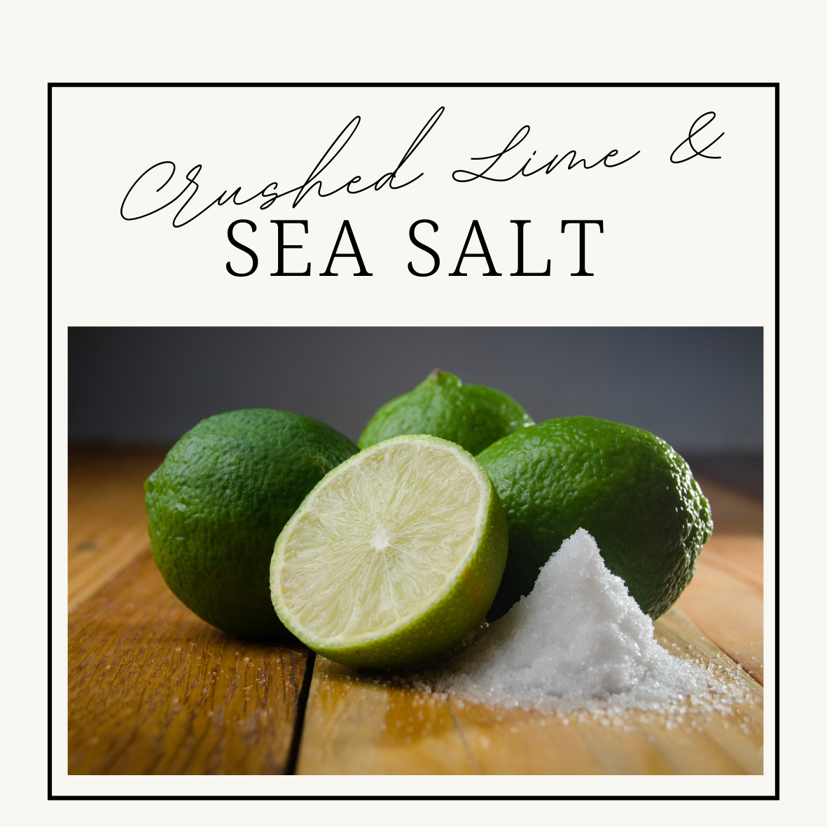 Crushed Lime & Sea Salt Wax Melts