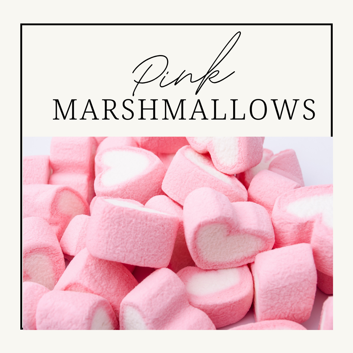 Pink Marshmallows wax melts