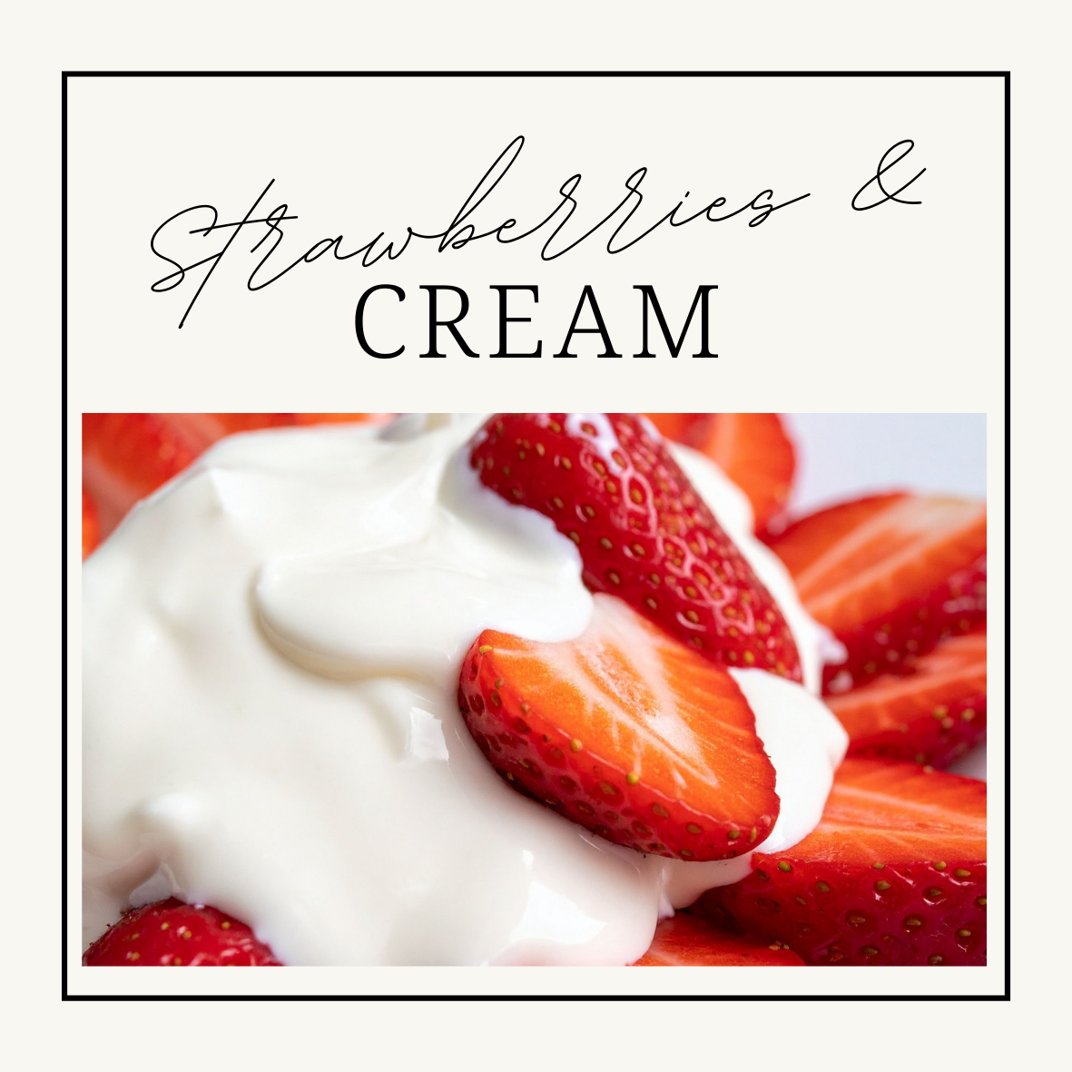 Strawberries & Cream Wax Melts