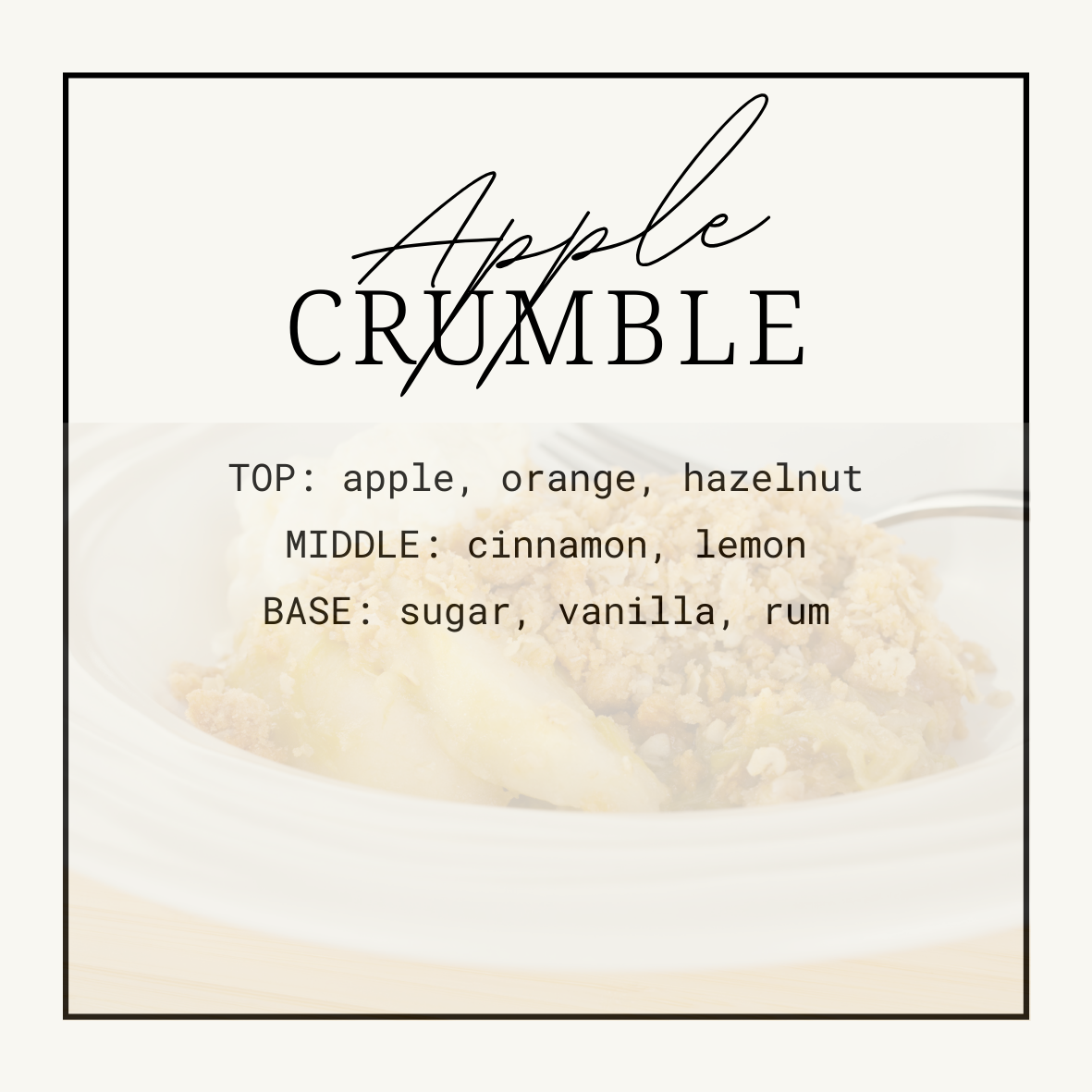 Apple Crumble Squeezy Scent