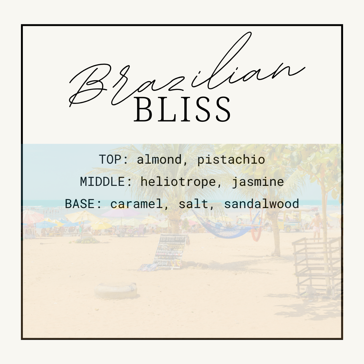 Brazilian Bliss (Brazilian Bum) Squeezy Scent