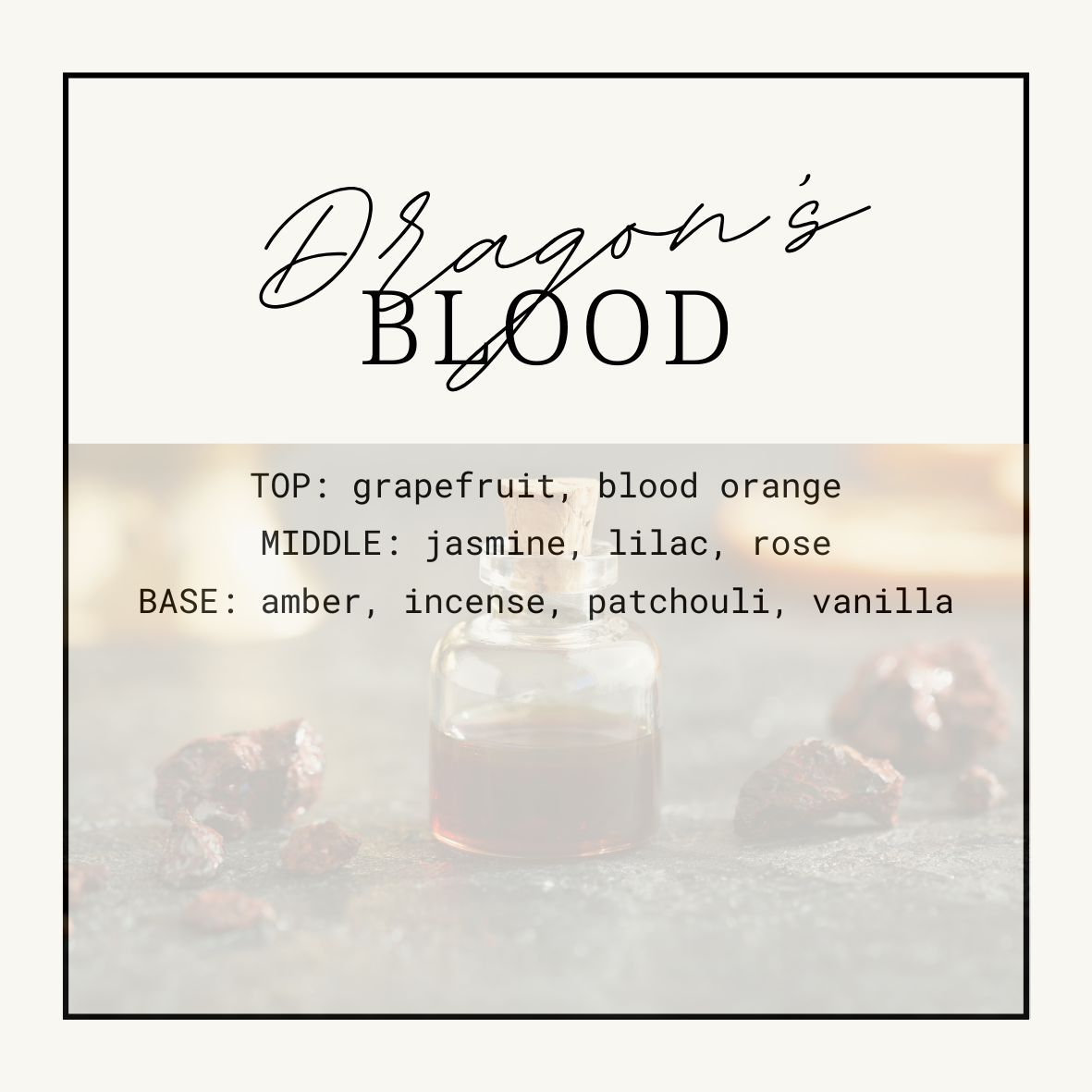 Dragon's Blood Squeezy Scent