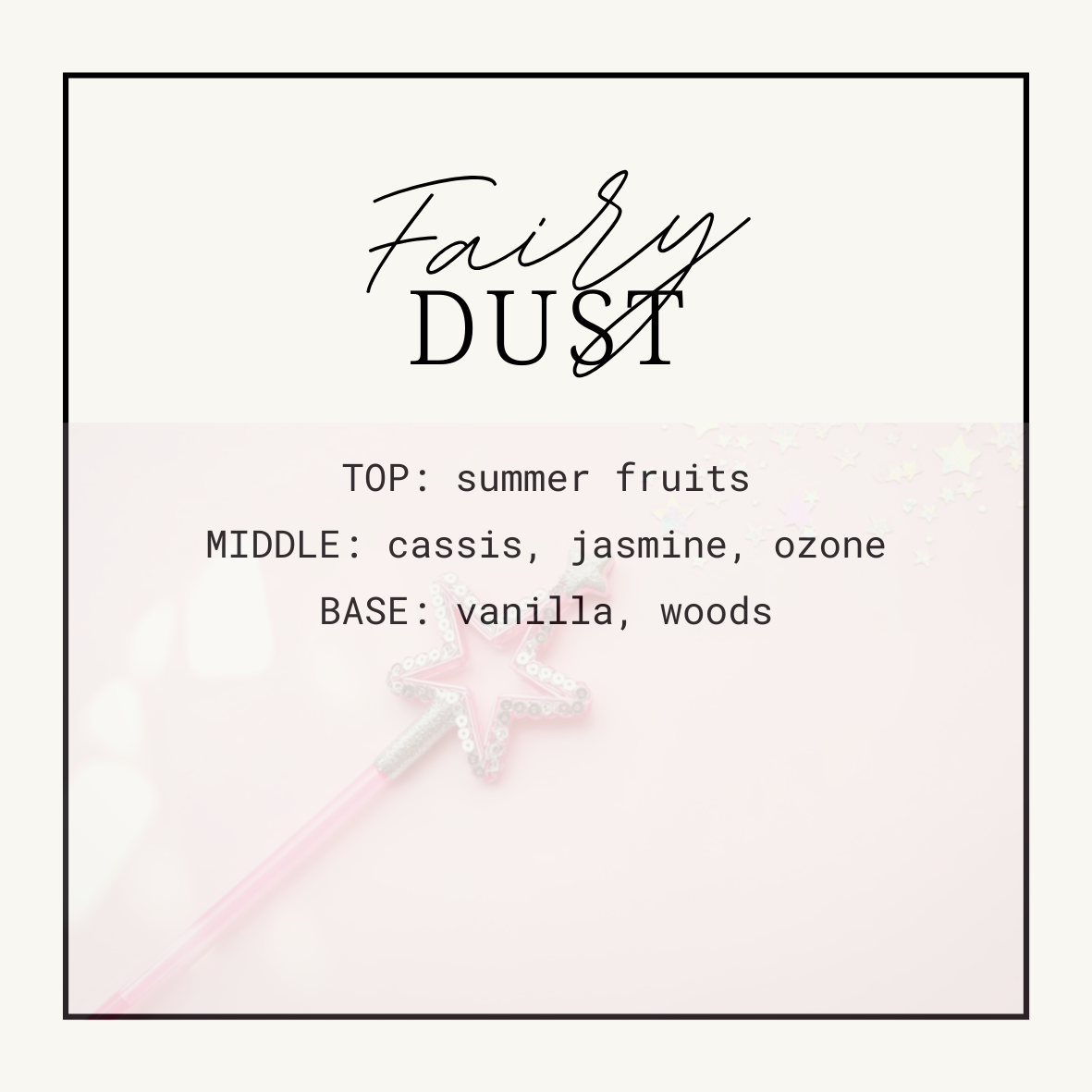 Fairy Dust Squeezy Scent