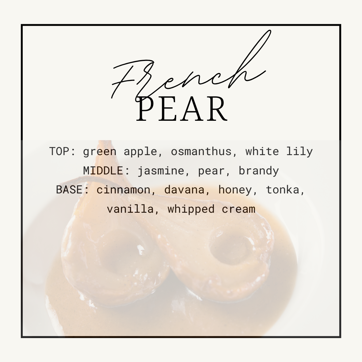 French Pear Squeezy Scent