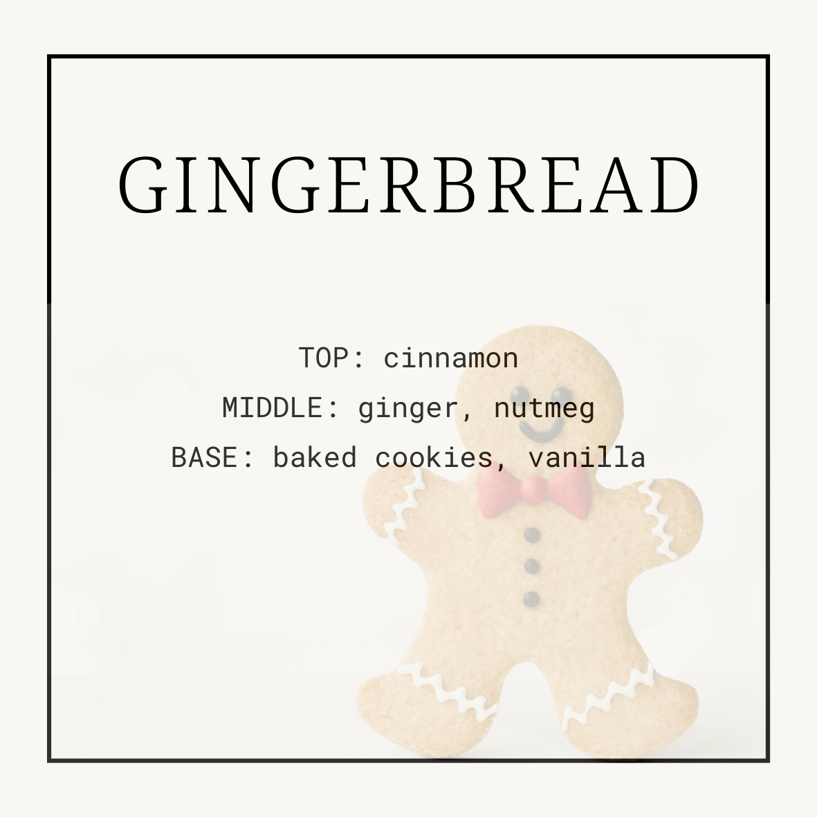 Gingerbread Squeezy Scent