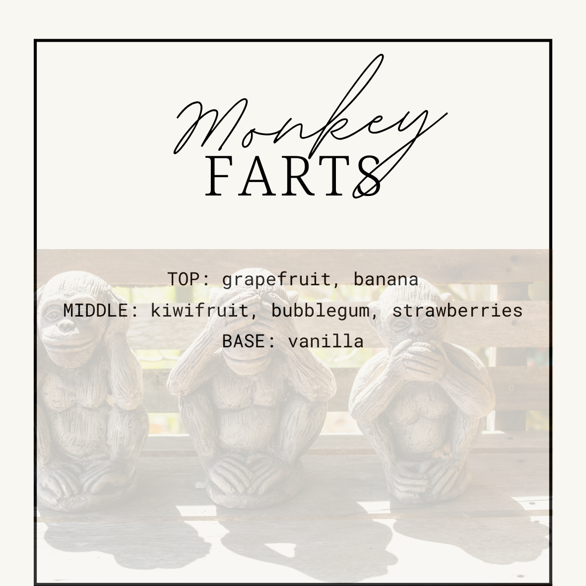 Monkey Farts Squeezy Scent