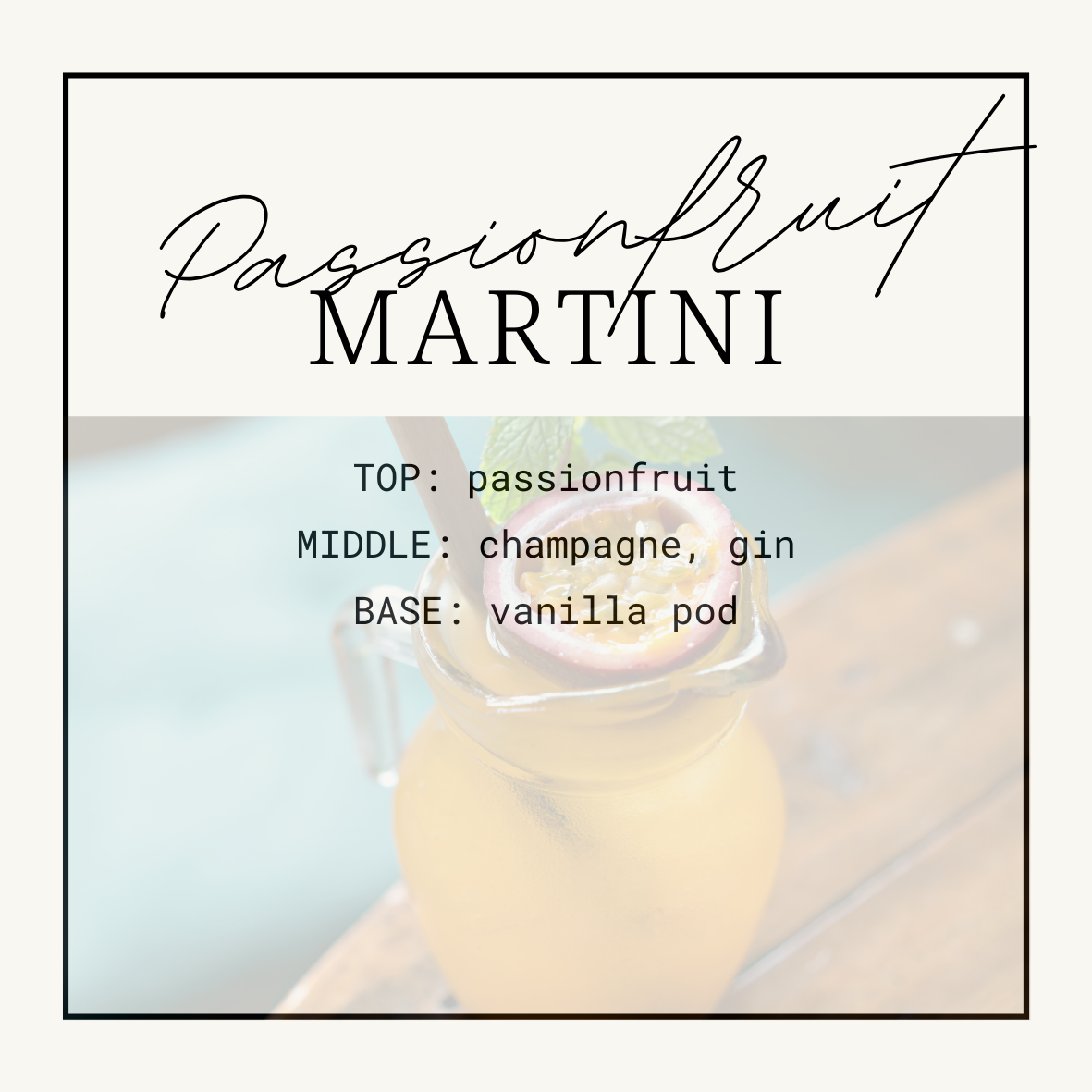 Passionfruit Martini Squeezy Scent