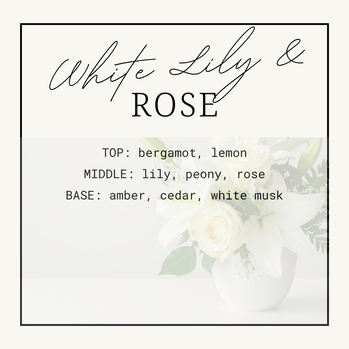 White Lily & Rose Squeezy Scent