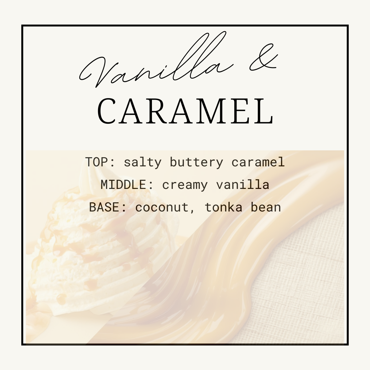Vanilla & Caramel Squeezy Scent