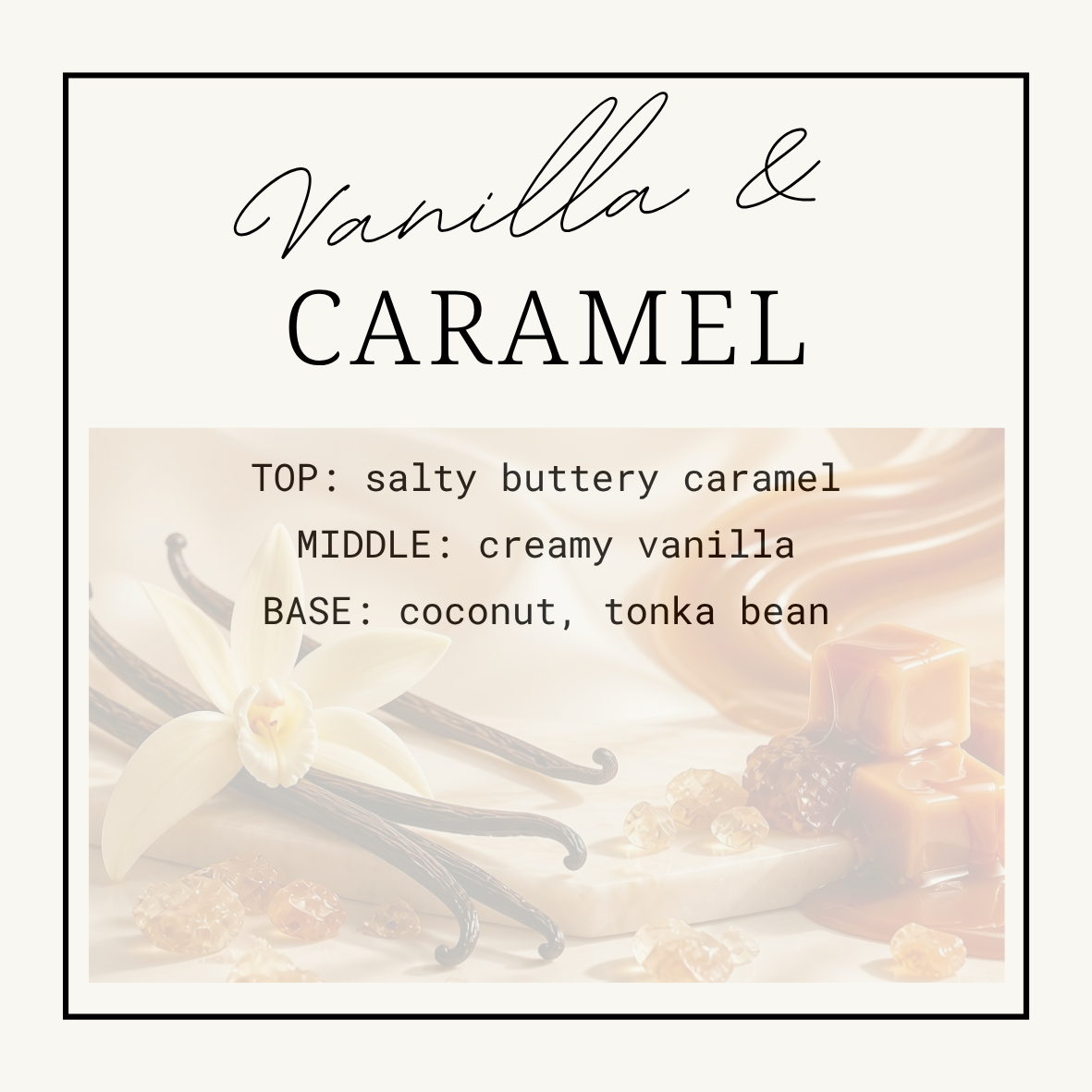 Vanilla & Caramel Squeezy Scent