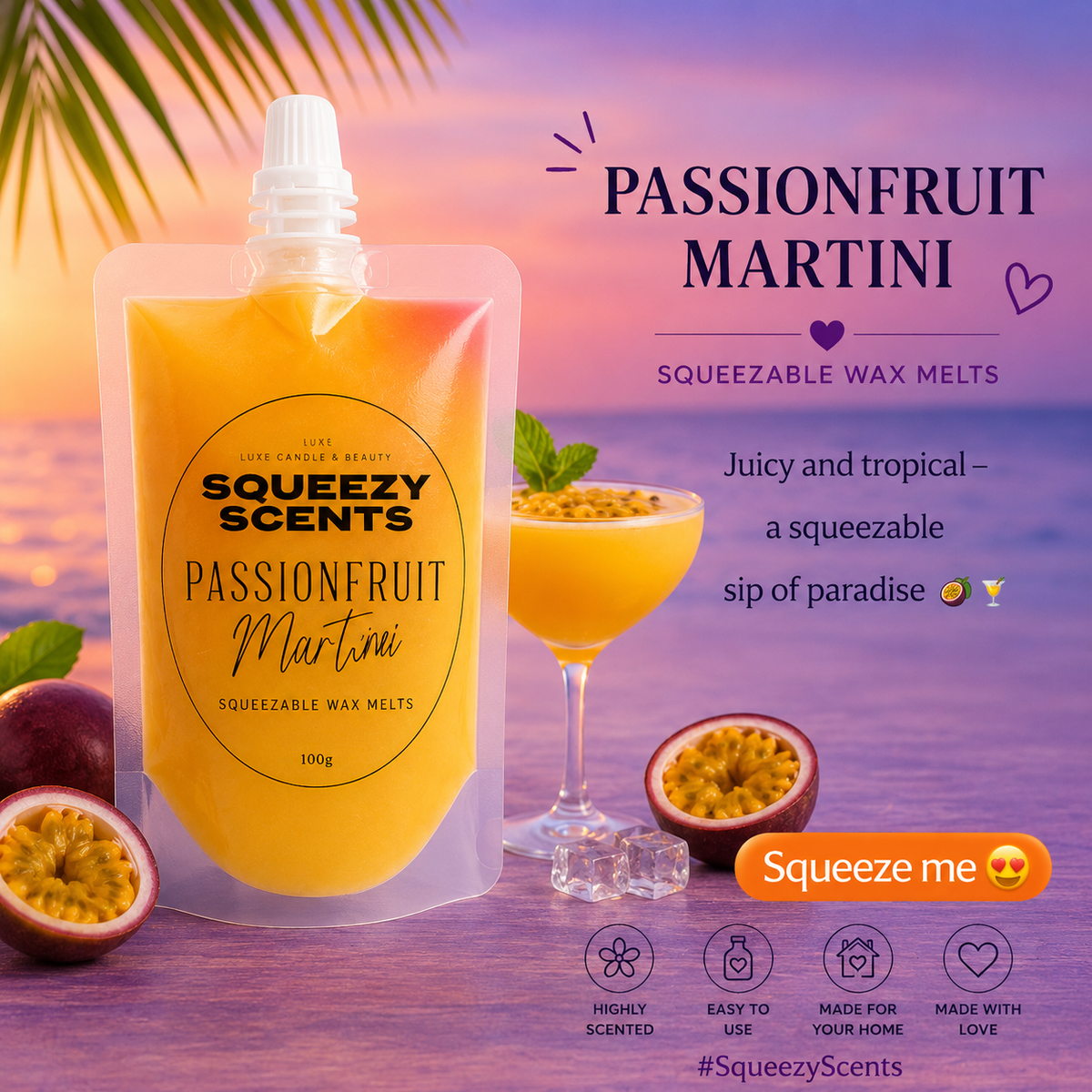 Passionfruit Martini Squeezy Scent