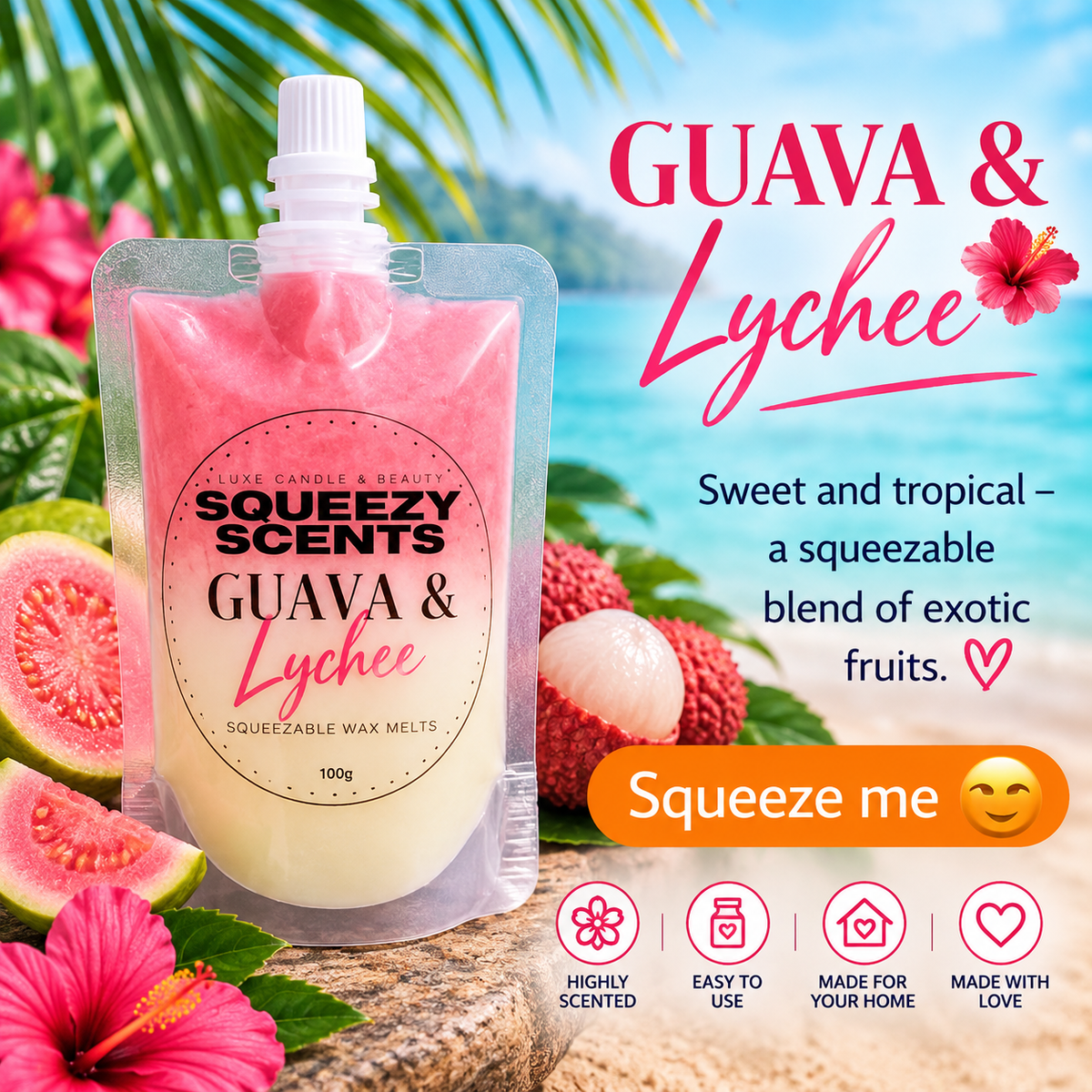 Guava & Lychee Squeezy Scent