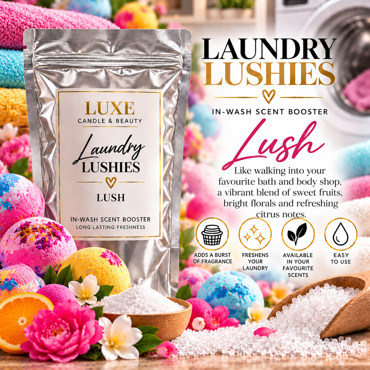 Lush Laundry Lushies - in wash laundry scent booster