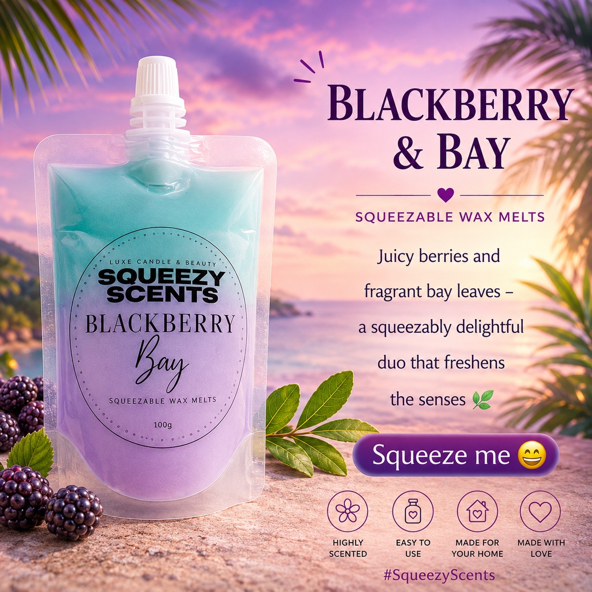 Blackberry & Bay Squeezy Scent