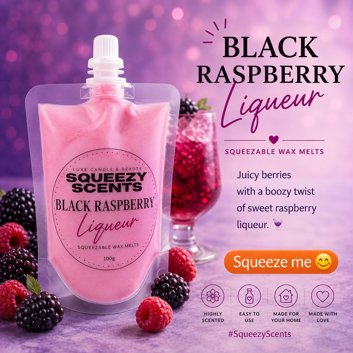 Black Raspberry Liqueur Squeezy Scent