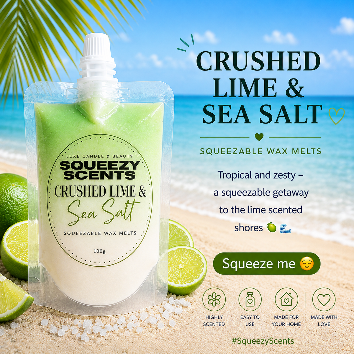Crushed Lime & Sea Salt