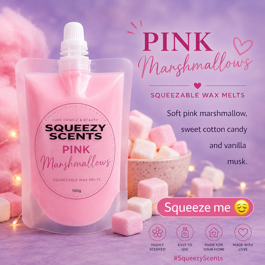 Pink Marshmallows Squeezy  Scent