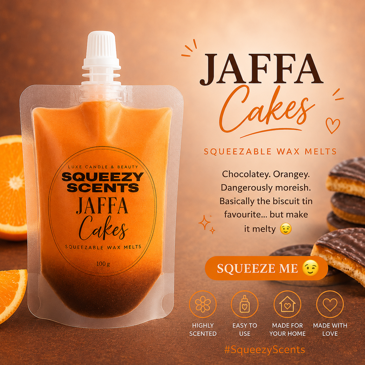 Squeezy Scents - Jaffa Cakes