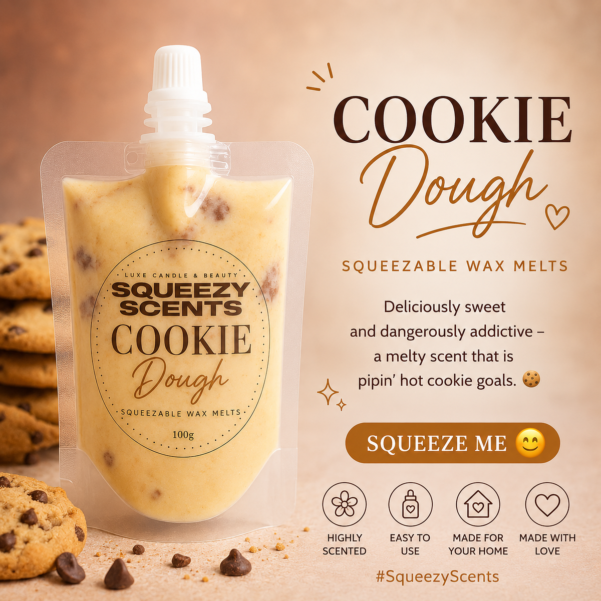 Squeezy Scent - Cookie Dough