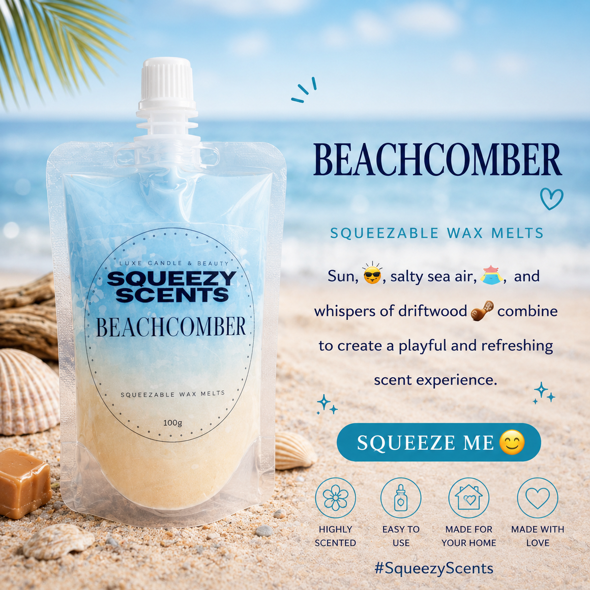 Squeezy Scents - Beachcomber