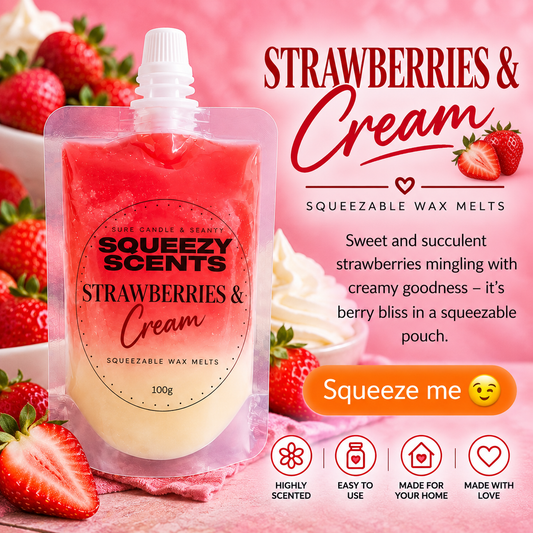 Strawberries & Cream Squeezy Scent