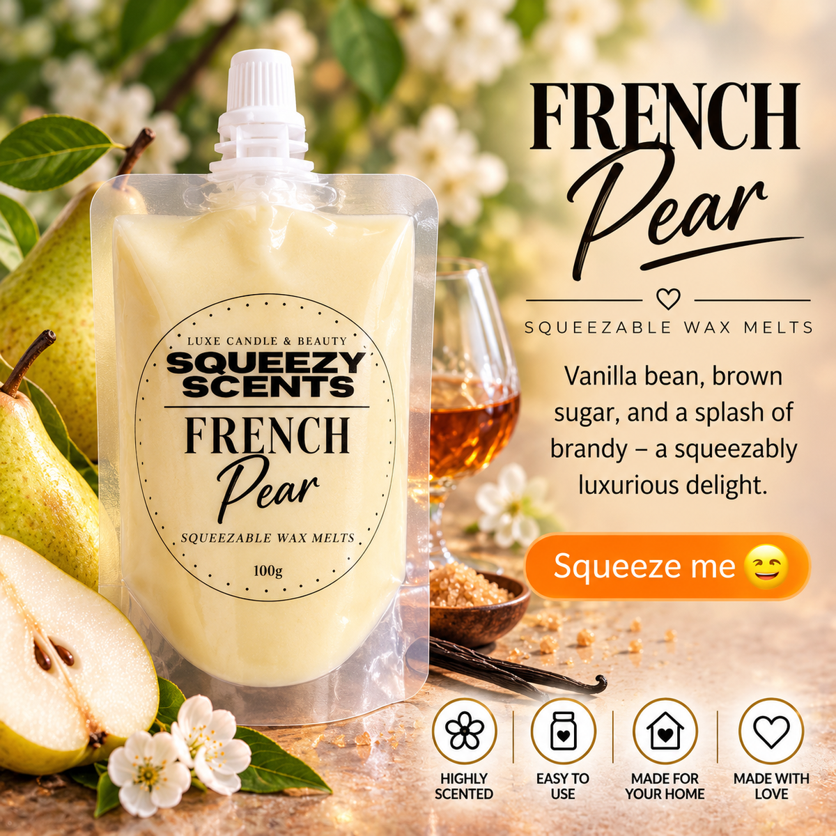 French Pear Squeezy Scent