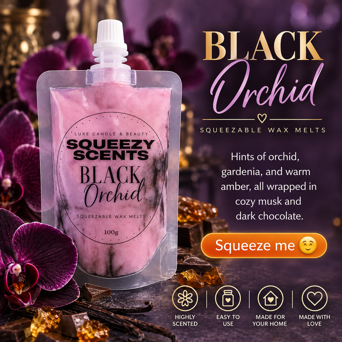 Black Orchid Squeezy Scent