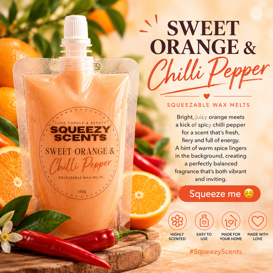 Sweet Orange & Chilli Pepper Squeezy Scent