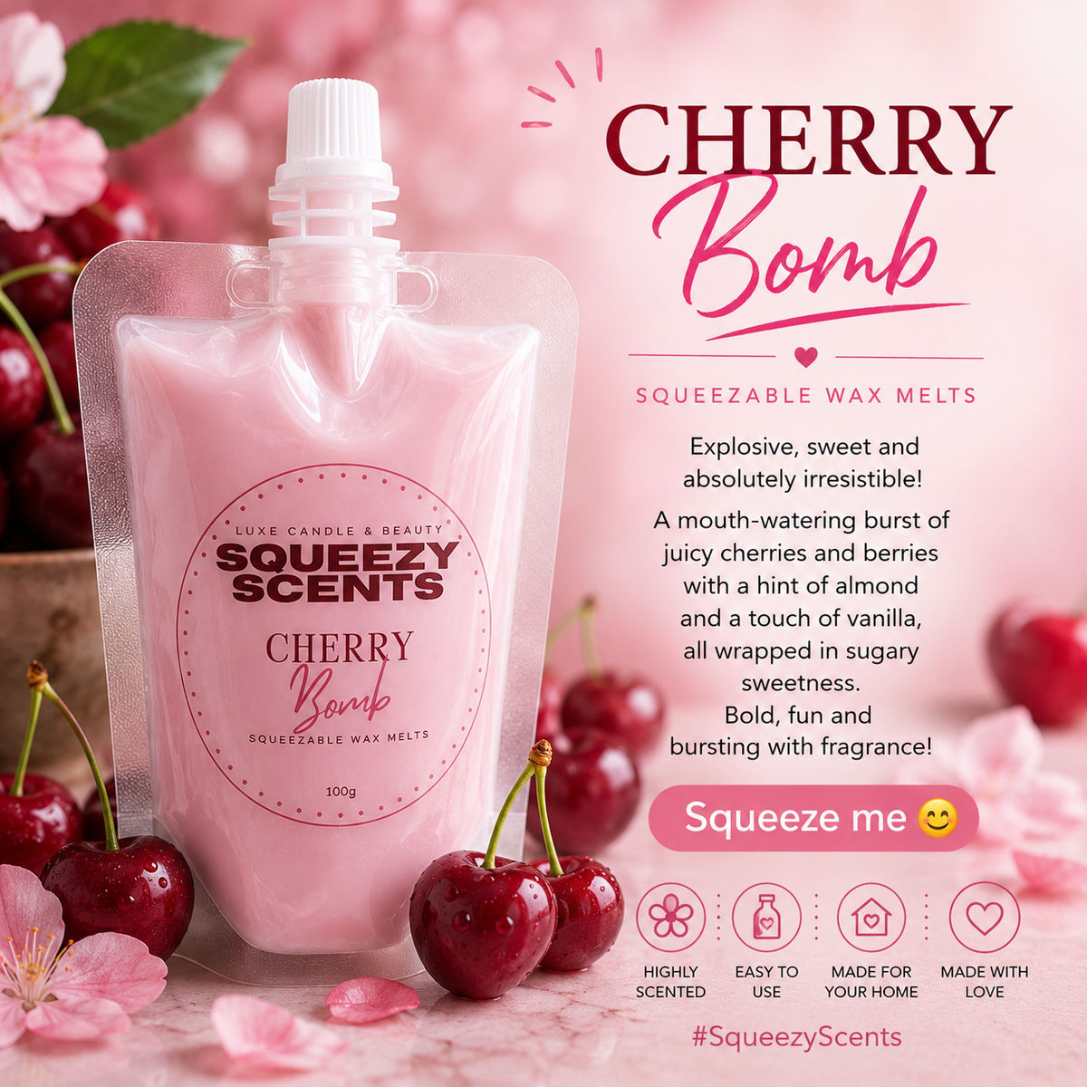Cherry Bomb Squeezy Scent