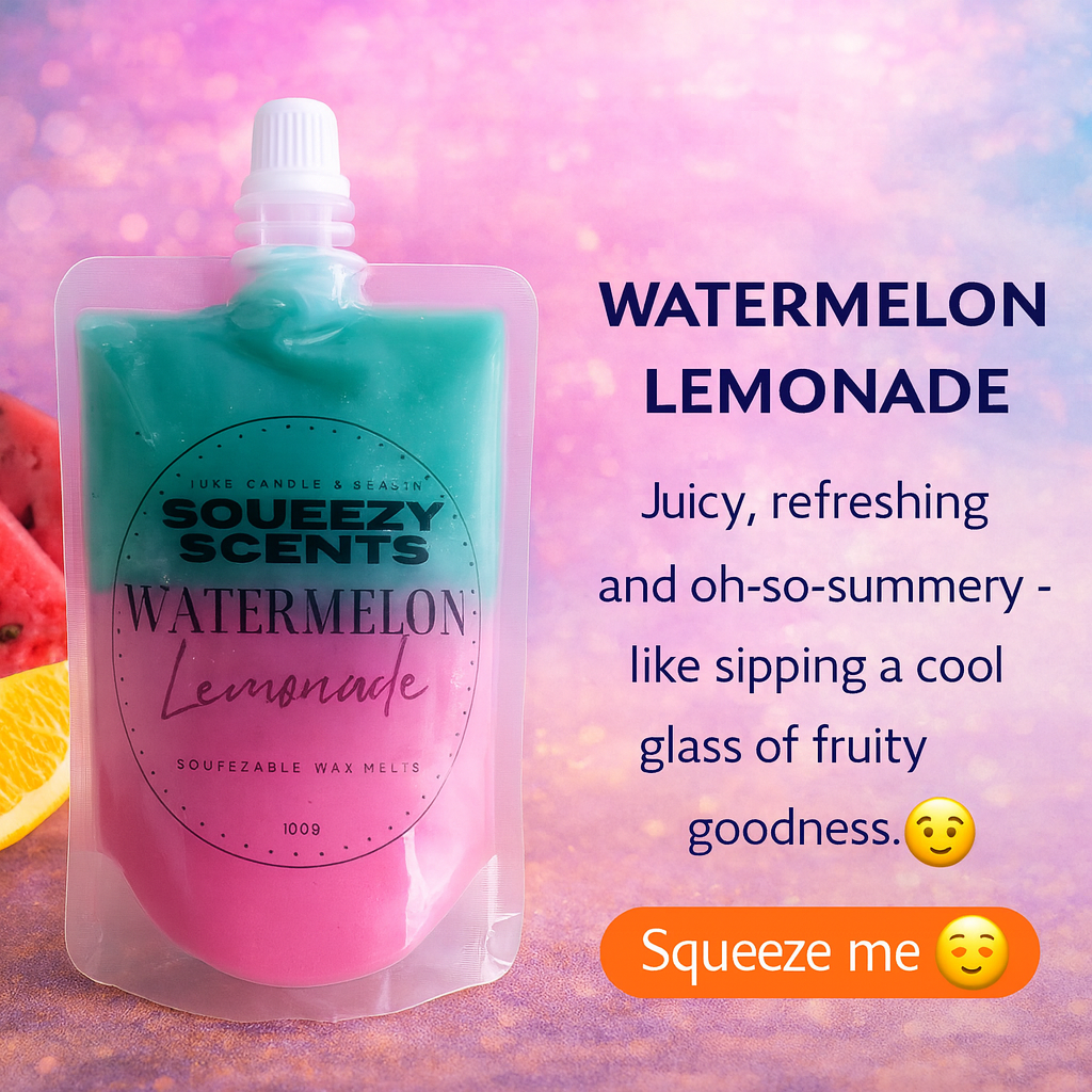Watermelon Lemonade Squeezy Scents 100g pouch