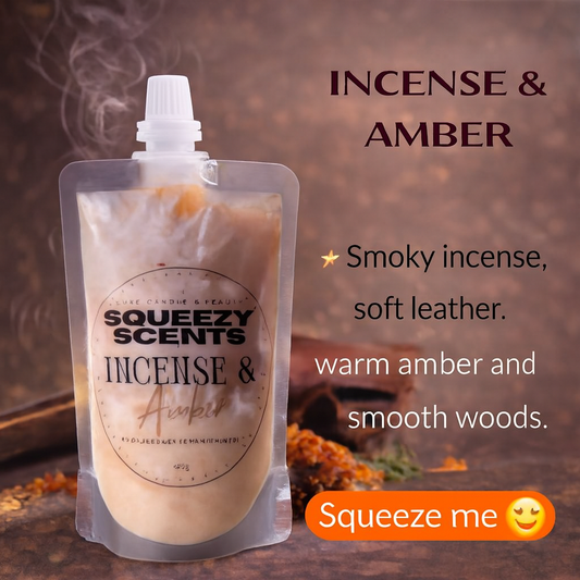 Incense & Amber Squeezy Scent