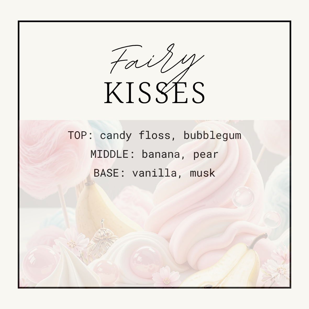Fairy Kisses Clamshells (Inspired by Snow Fairy)