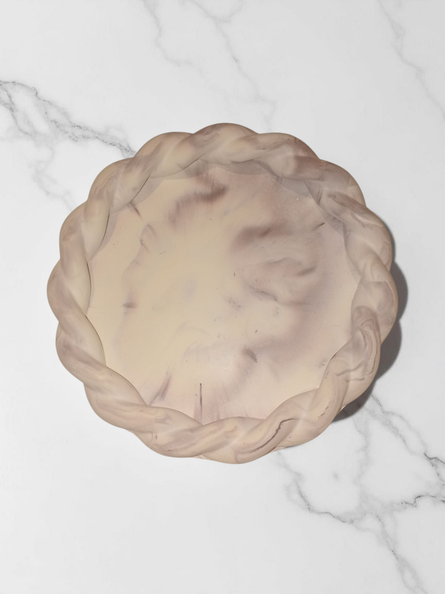 Braid Trinket Tray (Marbled)