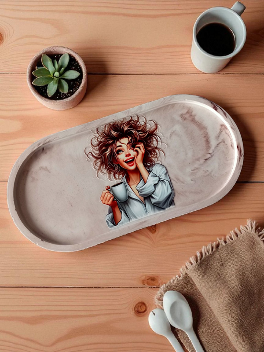 'Morning Coffee' #2 Trinket Tray