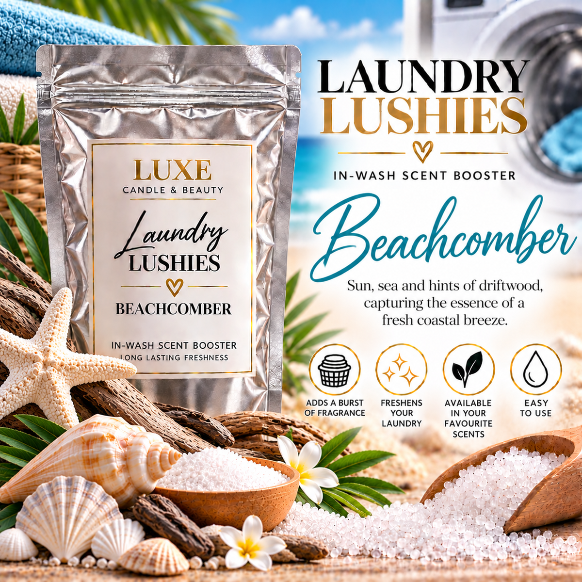 Beachcomber Laundry Lushies in-wash scent booster