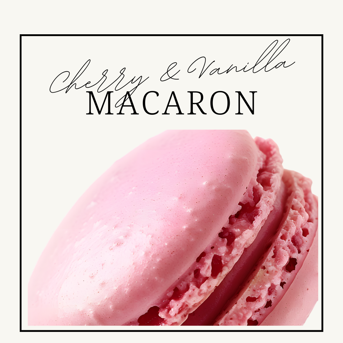 Cherry & Vanilla Macaron Wax Melts