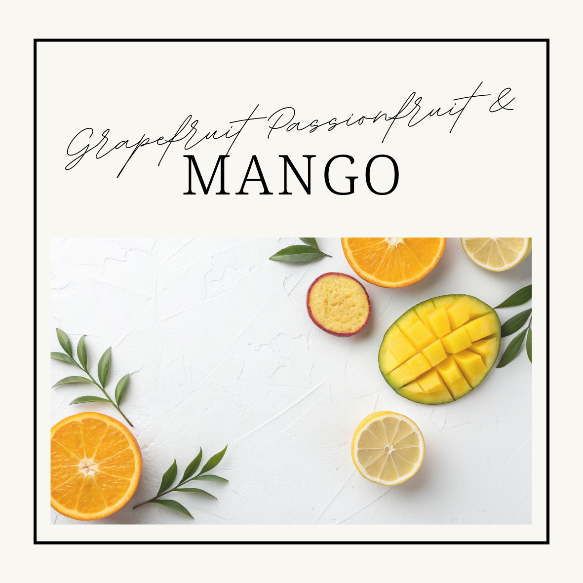 Grapefruit, Passionfruit & Mango Wax Melts