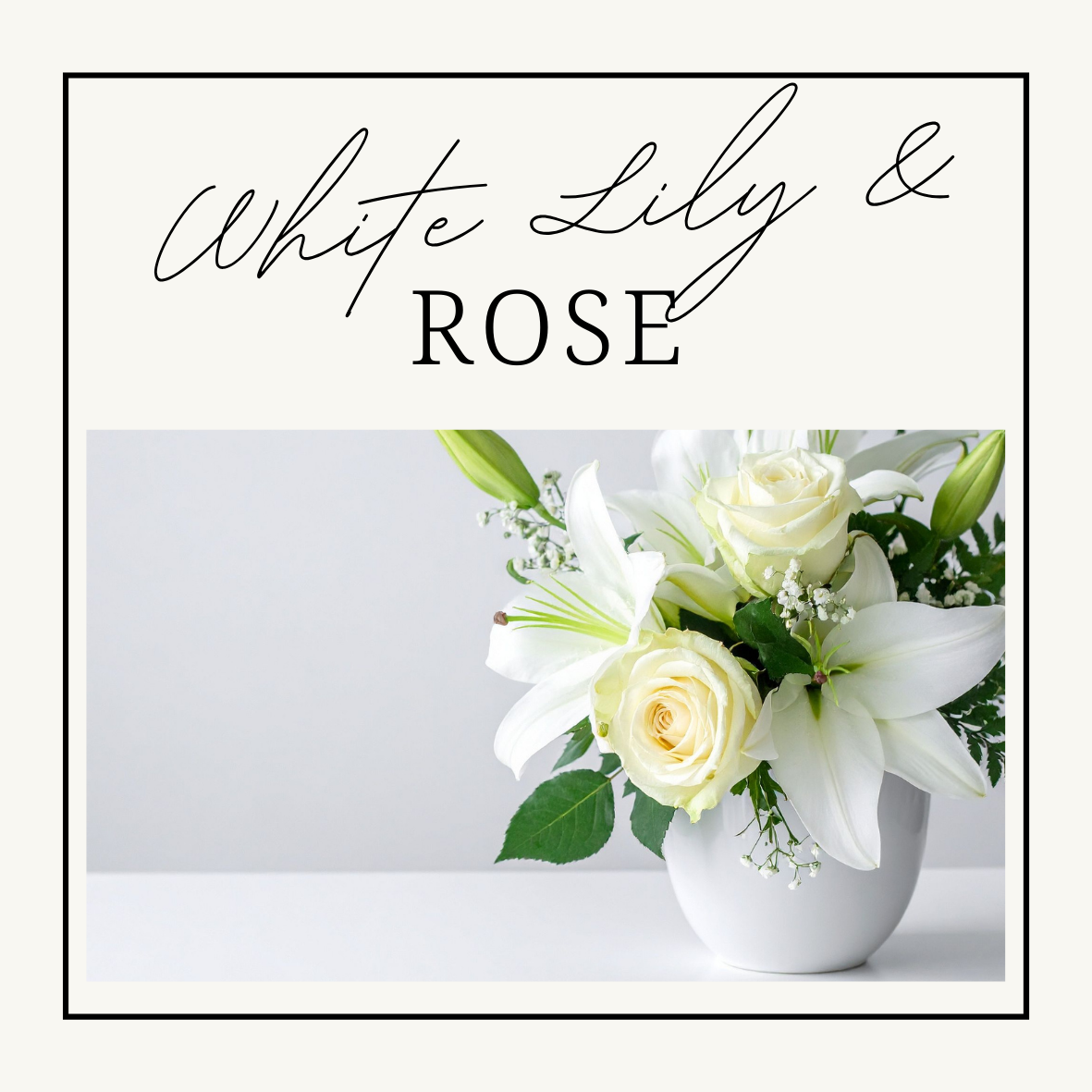 White Lily & Rose Wax Melts
